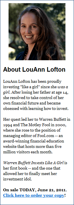 Warren Buffett Invests Like a Girl -- And Why You Should, Too Warren Buffett Invests Like a Girl -- And Why You Should, Too