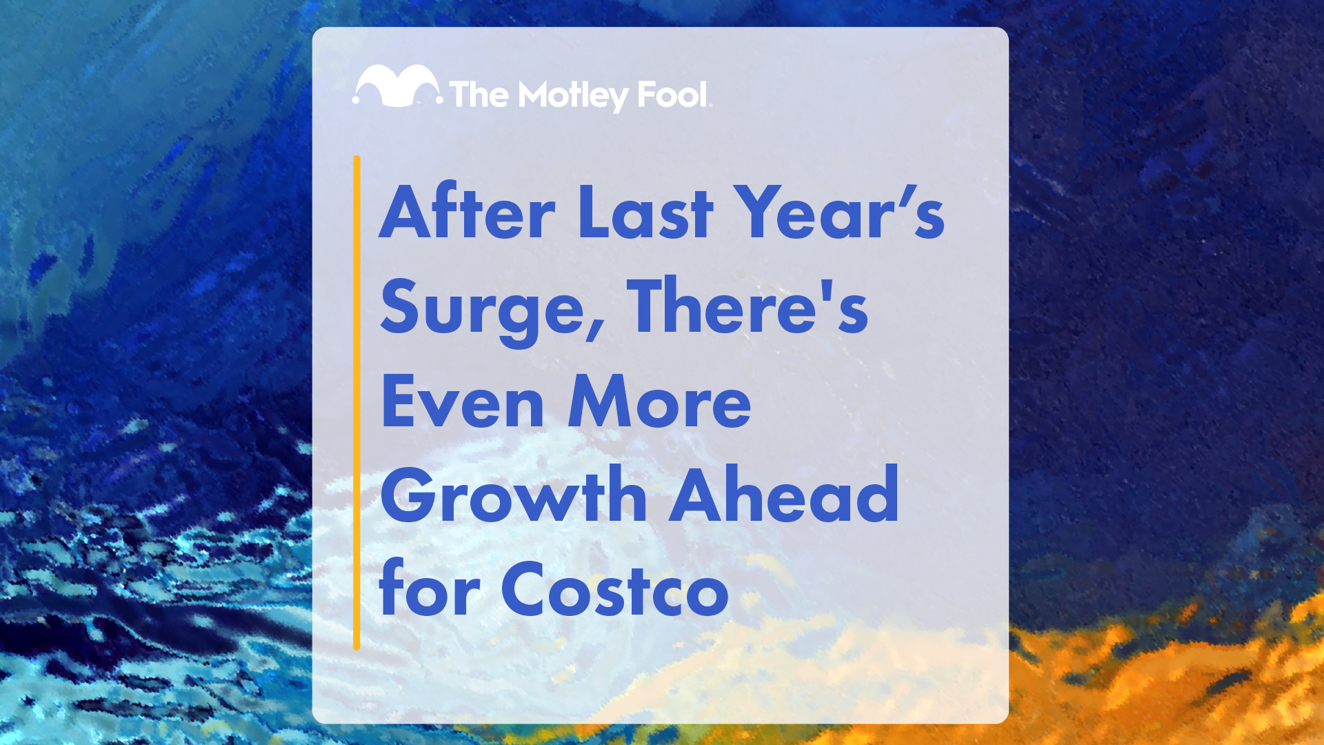 After Last Year's Surge, There's Even More Growth Ahead for Costco | The Motley Fool 1 After Last Year's Surge, There's Even More Growth Ahead for Costco | The Motley Fool