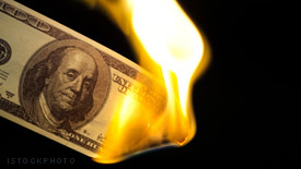 You'd Be Better Off Igniting a Pile of Your Own Money (Just About)