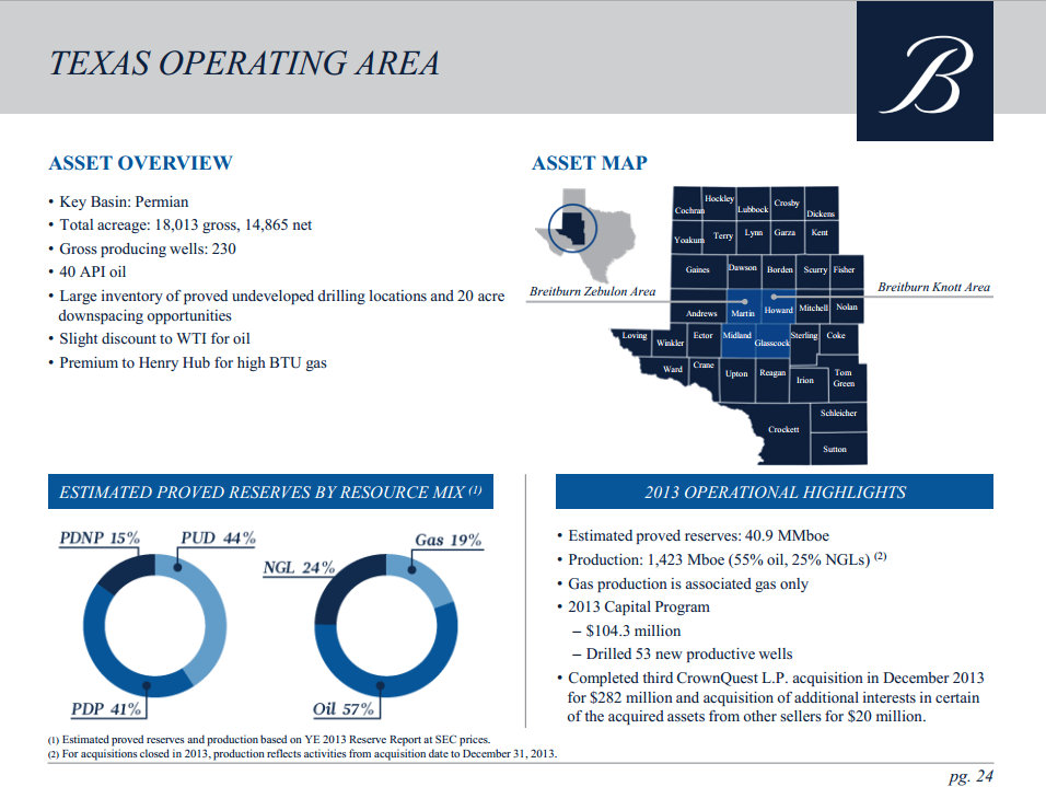BreitBurn Energy Partners LP Goes Horizontal to Grow Its Massive