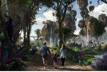 Disney Avatar Attraction Rendering