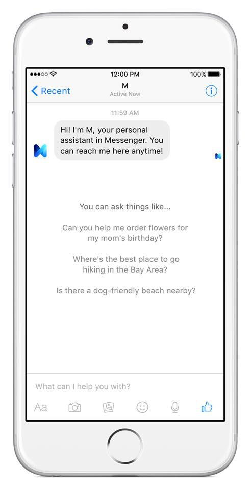 M Fb Personal Assistant