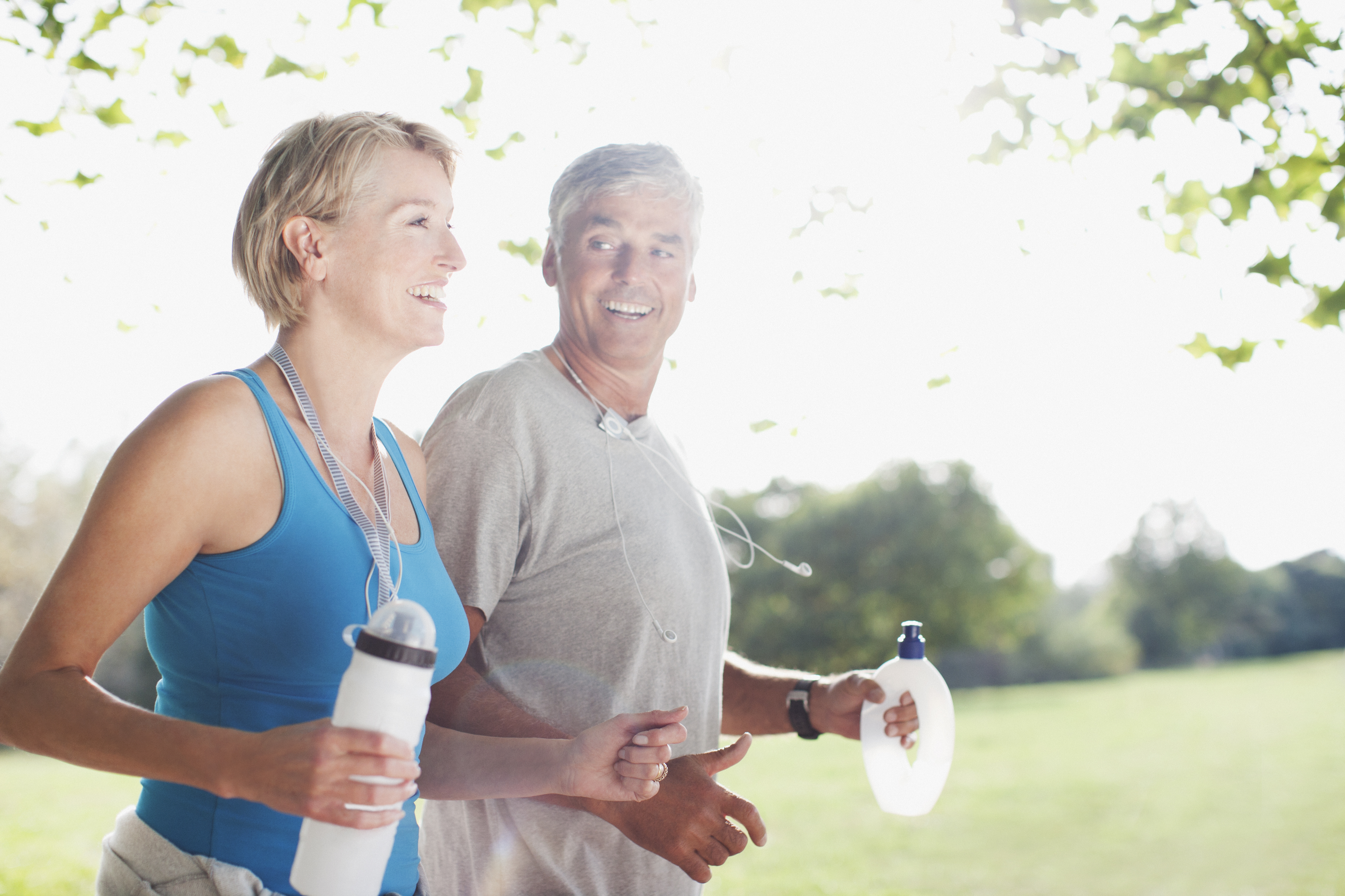 GettyImages-108359504 -- 50+ Year Old Couple Jogging