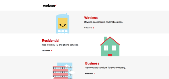 Vz Home Page Verizoncom
