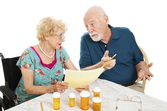 Couple Discussing Medicare