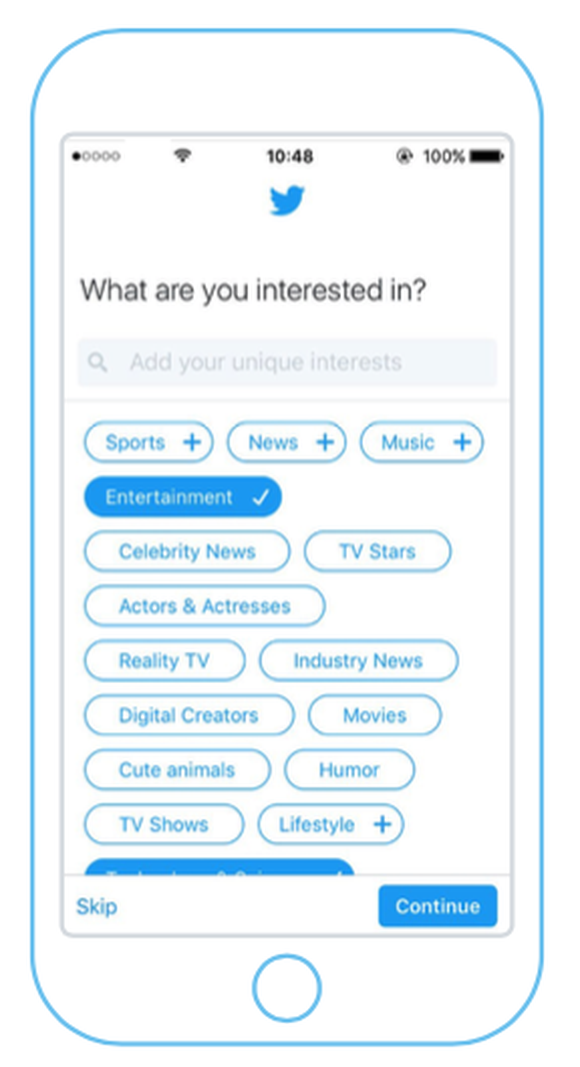 Twtr Topic Based Onboarding Twitter