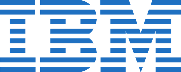 The IBM logo.