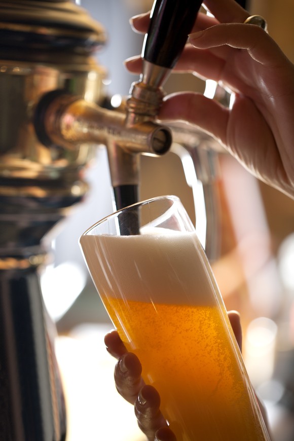Craft Beer Tap Head Foam Alcohol Getty