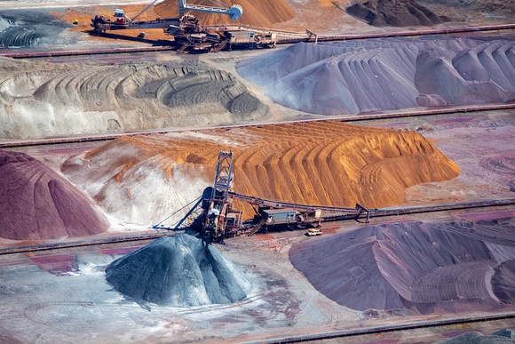 Iron Ore Mining Miner Getty