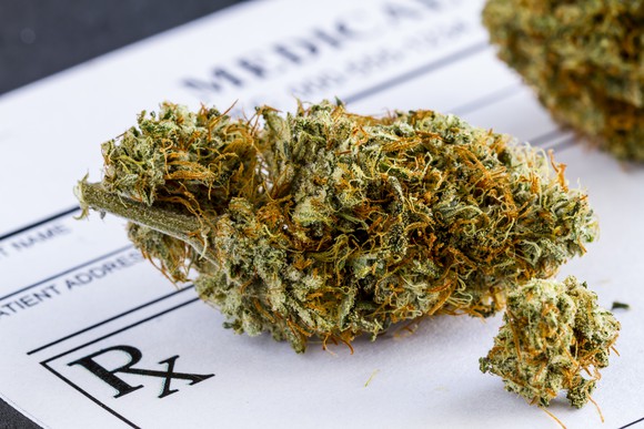 Medical Marijuana Bud Prescription Getty