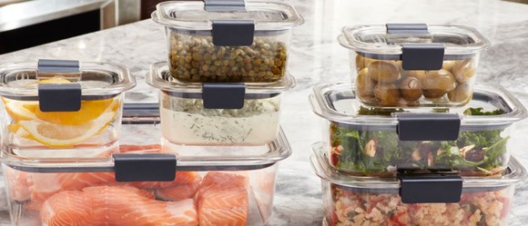 Rubbermaid brand storage containers