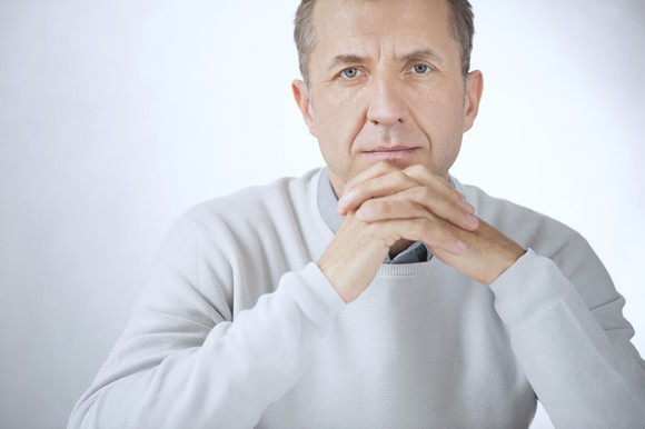 Baby Boomer Serious Stare Getty