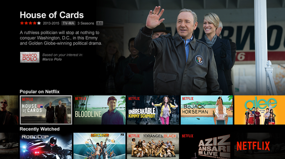 Netflix Original: House of Cards TV series