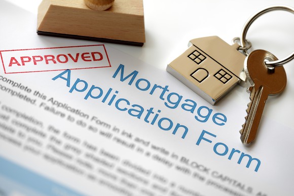 Picture of mortgage application