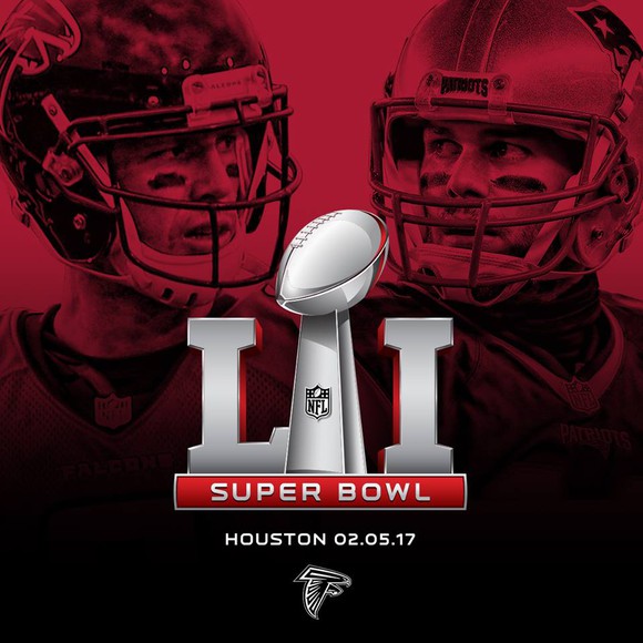NFL Super Bowl LI poster