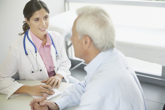 Doctor and patient