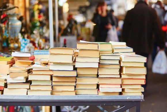 Stacks of books