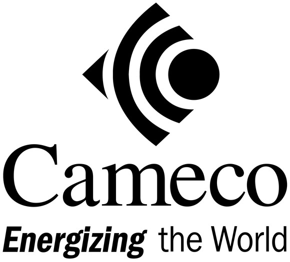 Cameco's corporate logo with slogan.