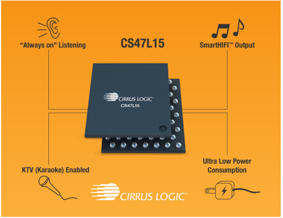 A Cirrus Logic audio chip.