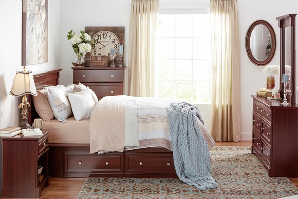 A beautifully furnished room from Wayfair