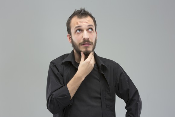 Thoughtful man