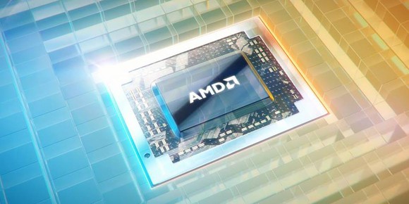 An AMD processor