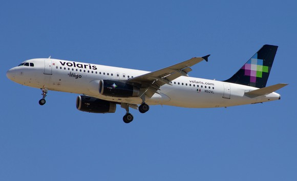 A Volaris plane.