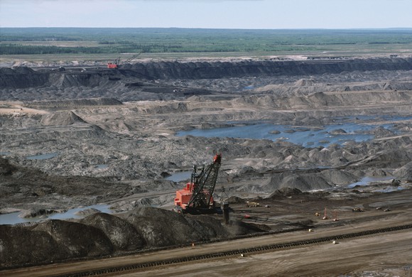Athabasca oil sands mining
