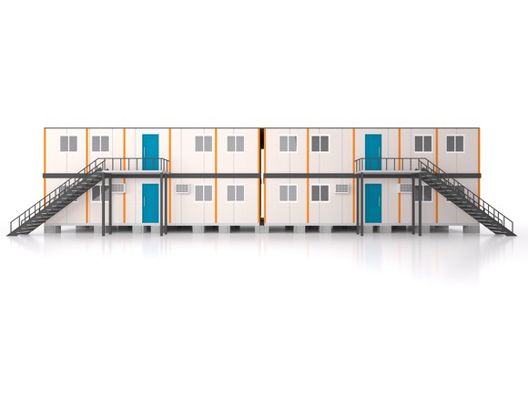 Image of a modular building.