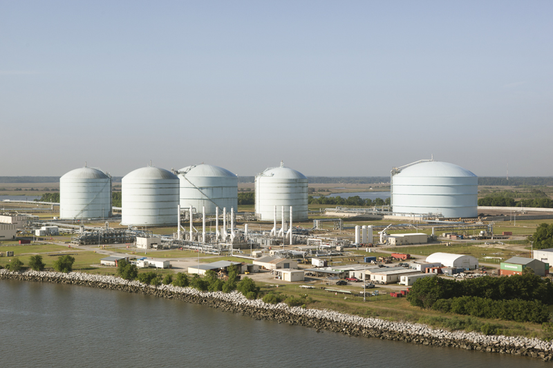 Kinder Morgan's Elba LNG Terminal.