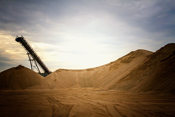 Sand mine