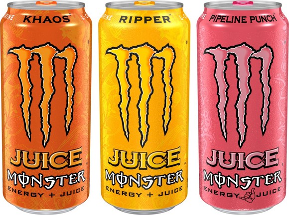 Monster Beverage Juice Monster Cans
