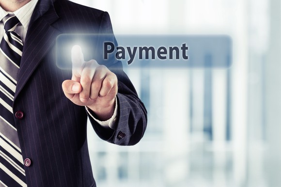 Illustration of electronic payments
