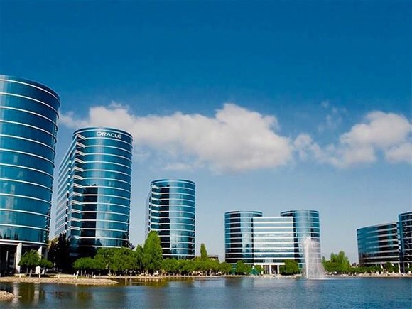 Picture of Oracle headquarters.