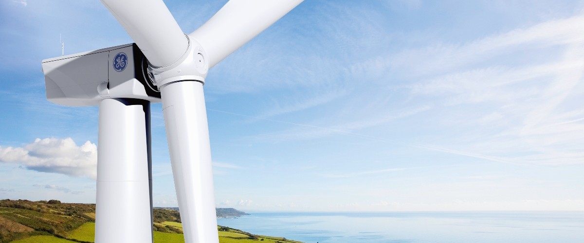 Picture of a wind turbine.