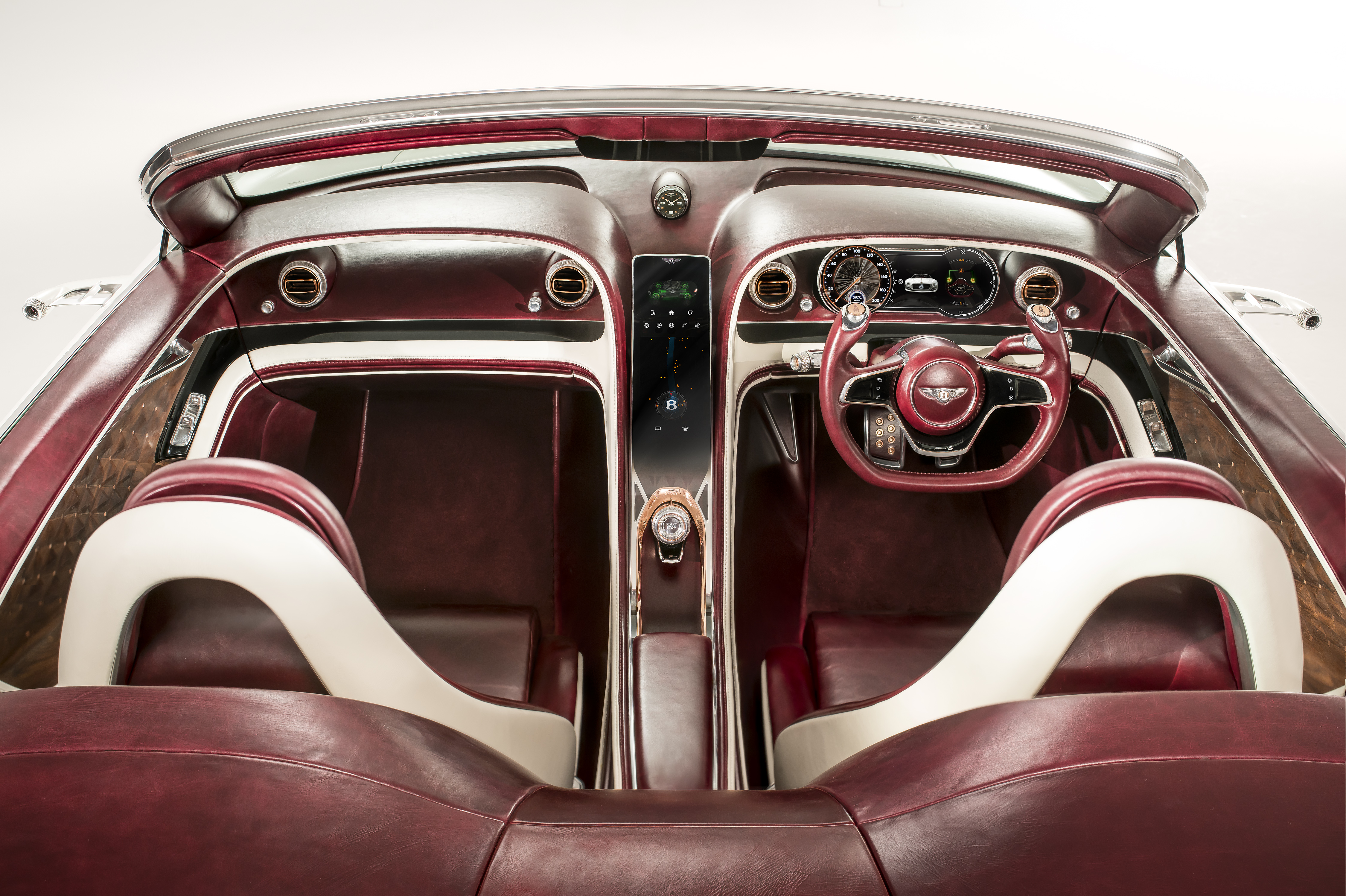 The interior of the EXP 12 Speed 6e Concept.