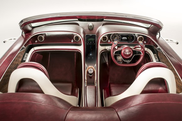 The interior of the EXP 12 Speed 6e Concept.