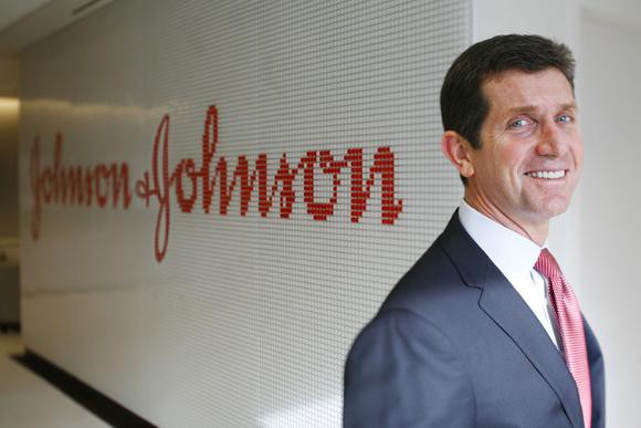J&J CEO Alex Gorsky.