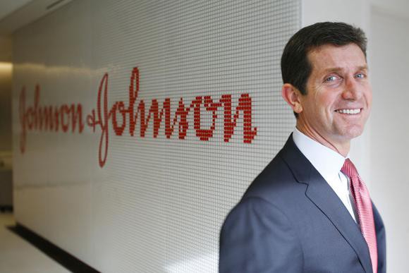 J&J CEO Alex Gorsky. 