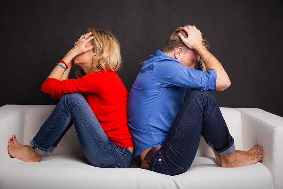Couple bemoaning their cluelessness