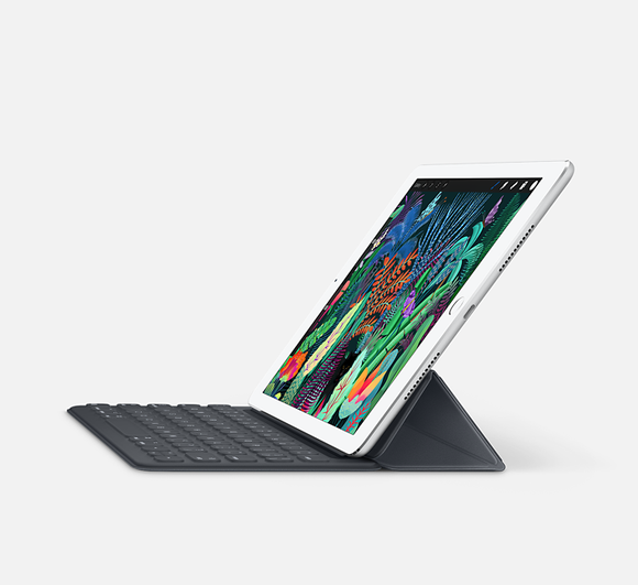 iPad Pro with Smart Keyboard.