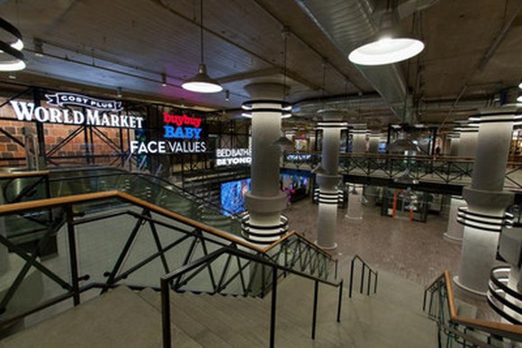 An interior picture of the new Bed Bath and Beyond at Liberty View property.
