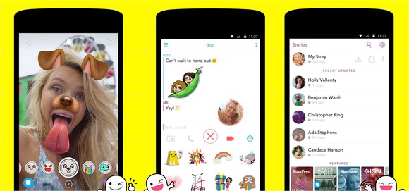 Snap's Android app.