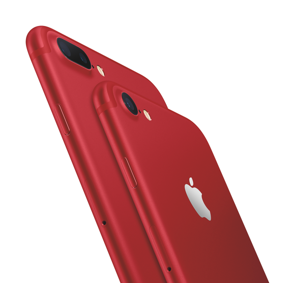(Product) RED Special Edition iPhone 7 and 7 Plus