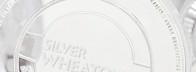 A silver coin.