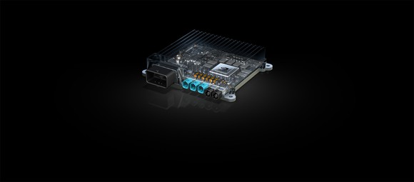 Self-driving car computer designed by NVIDIA