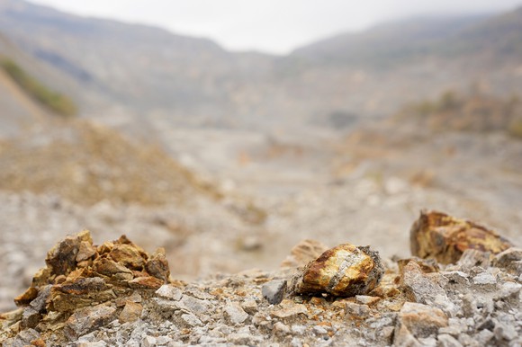 Gold, copper, and silver surface mine.