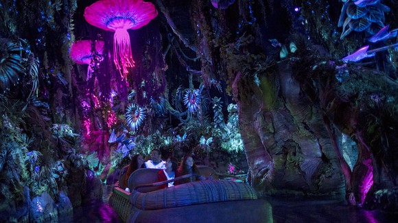 The Pandora river boat ride.