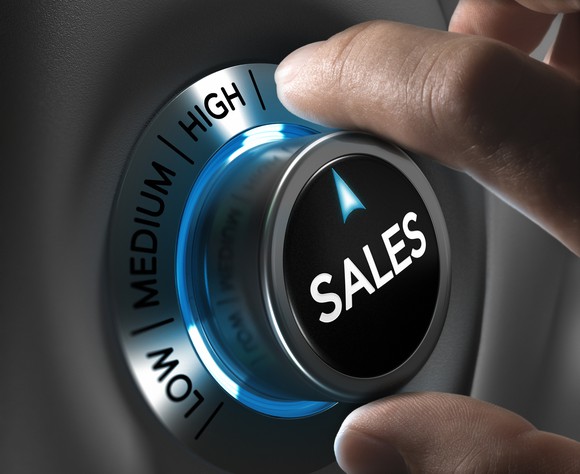 Turning the dial up to high on sales