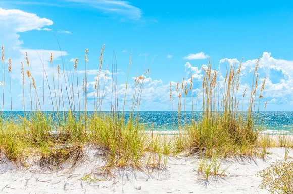 A sunny day on St. Pete Beach, Florida